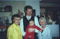 My grandma, unchle Odd Olaf and my old aunt Liv....
