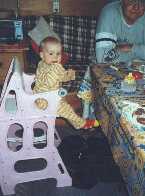 Sofus eat all the food I don't like :-)